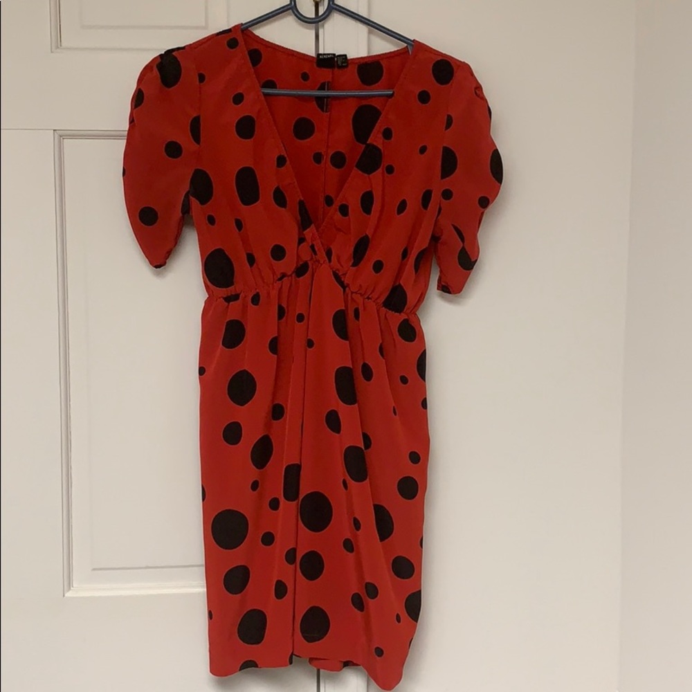 Retro polka dot dress